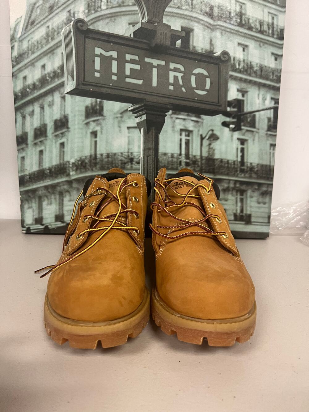 Timberland TB073538 Waterproof Wheat Oxford Work Shoes